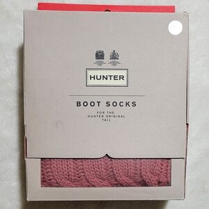 NIB Hunter Original Tall Cable Boot Socks